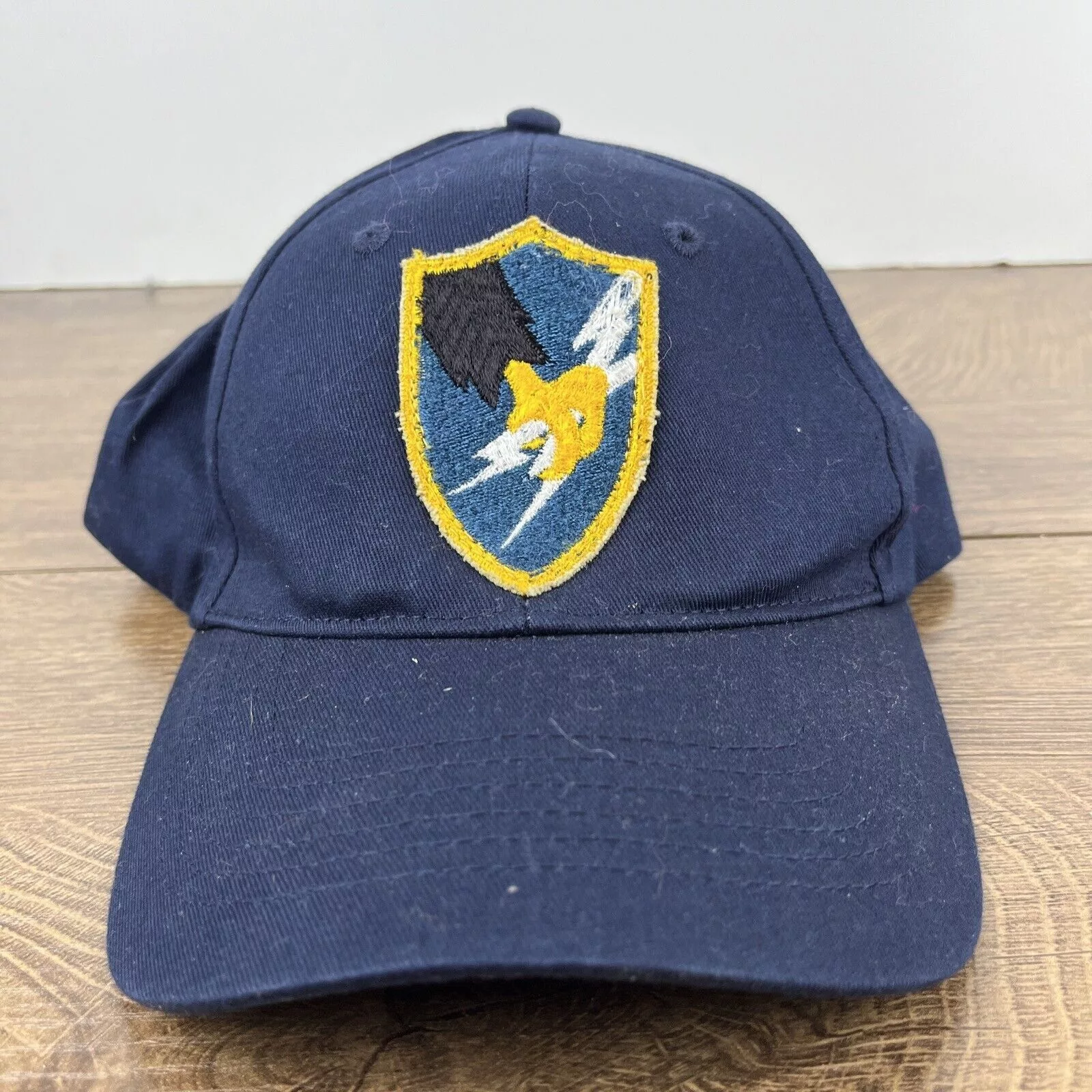 Other Hats Other Eagle Hat Lightning Bolt Hat Blue Adjustable Hat Adult Size