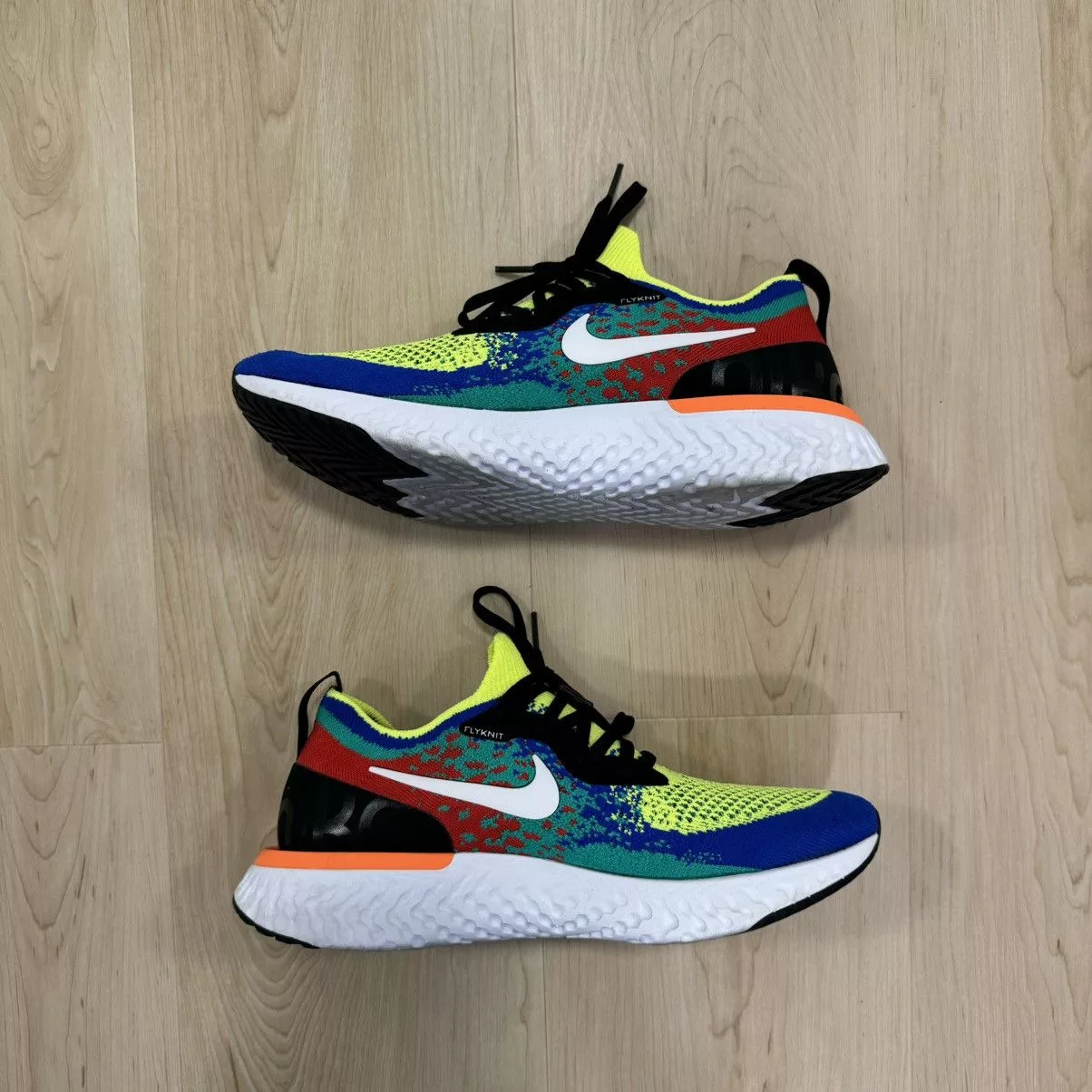 Nike Low Top Sneakers NIKE EPIC REACT FLYKNIT BELGIUM Green
