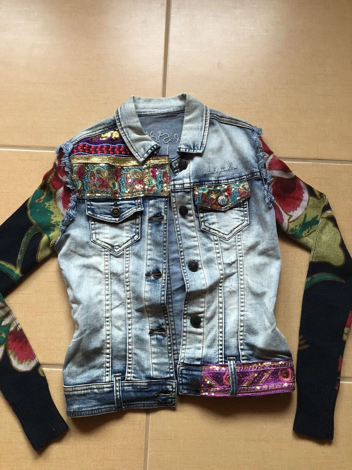 Desigual Jackets Desigual jean jacket Blue