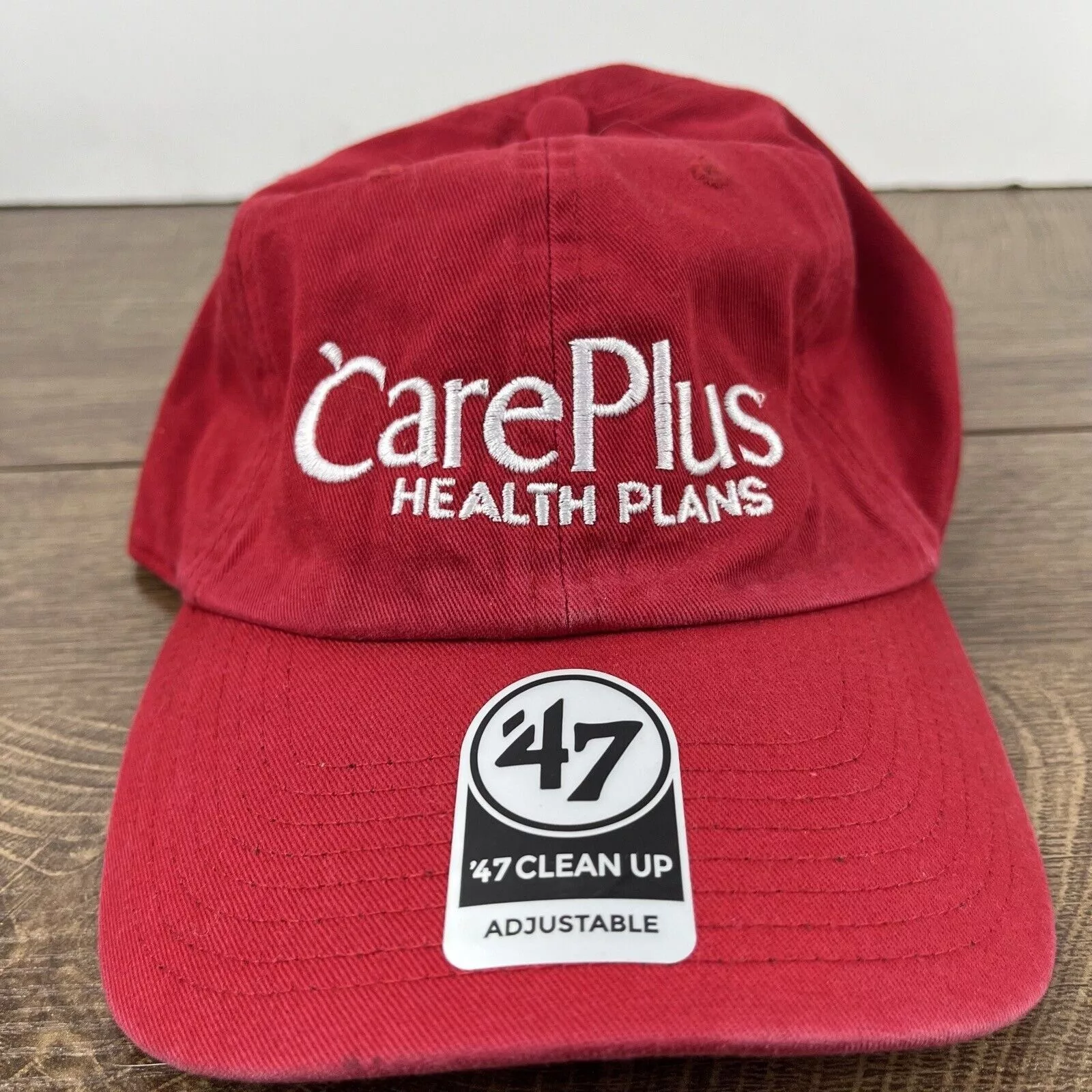 Other Hats Other Care Plus Health Plans Hat '47 Brand Hat Red Adjustable Hat