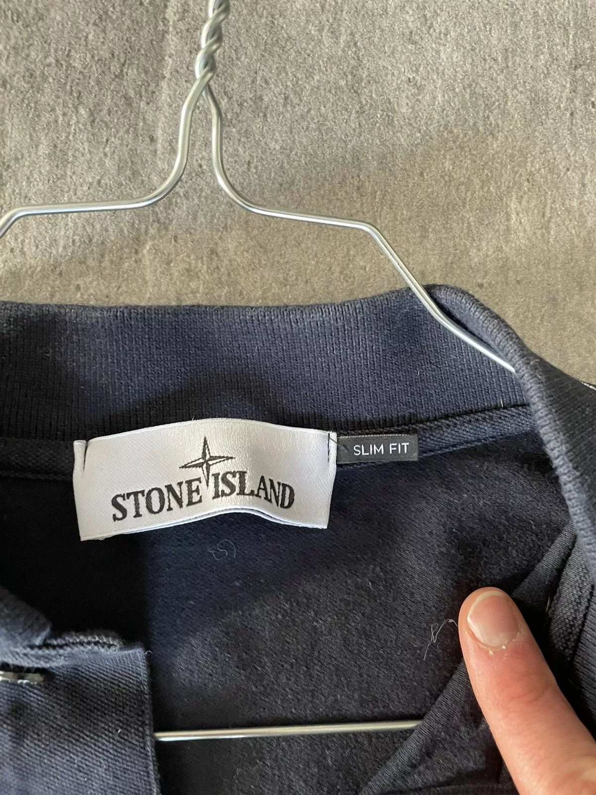 Stone Island Polos Stone Island Polo Longsleve Black