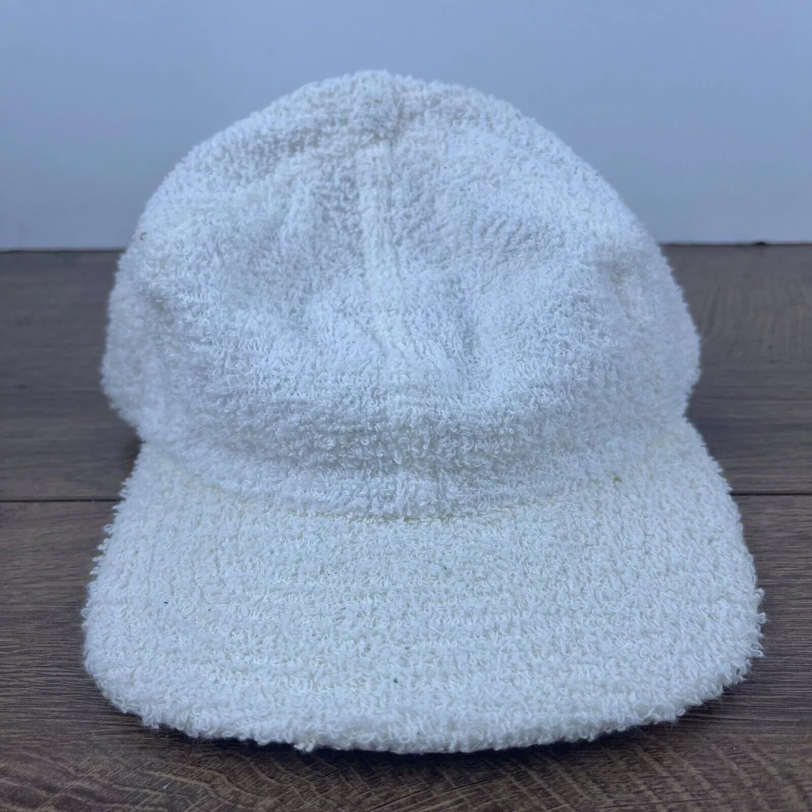 Other Hats Other Terry Cloth White Hat Terry Adjustable Hat White Hat Adjusta