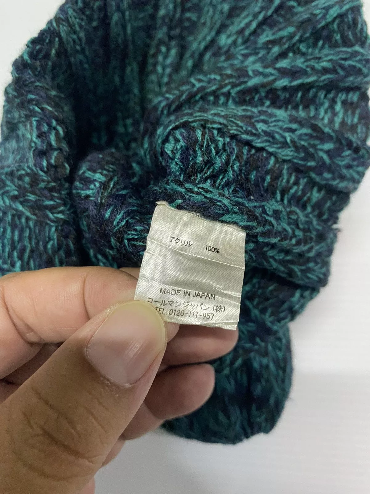Coleman Hats Coleman Knitted Beanie Hat Green Gorpcore