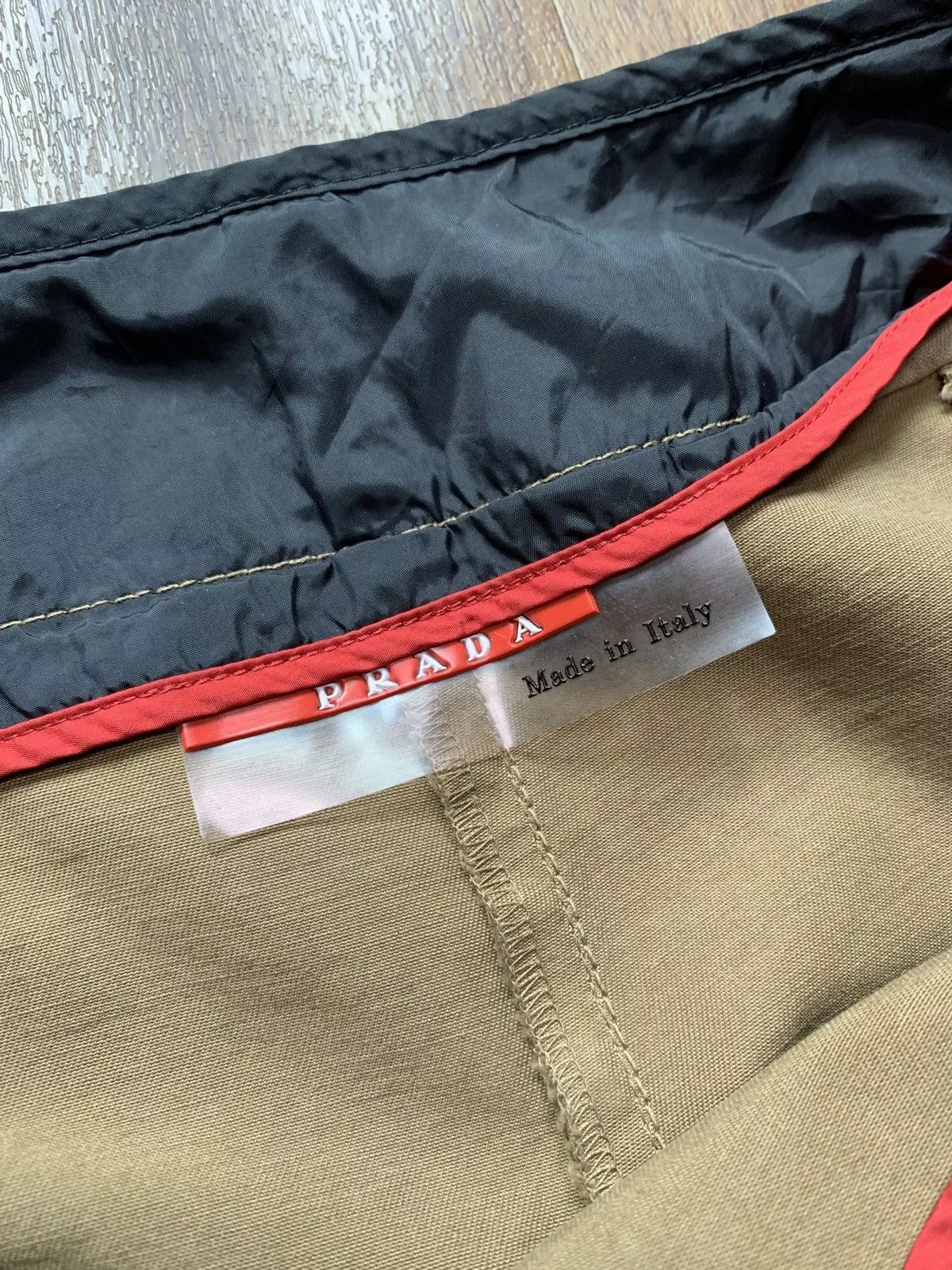 Prada Casual Pants Prada 2000s Flared Buttoned Trousers Brown