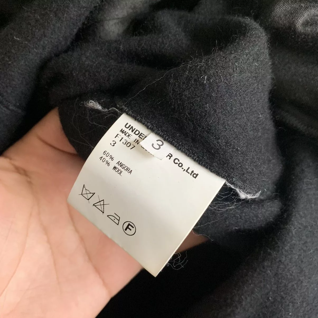 Undercover Light Jackets Undercover aw10-11 wool light jacket Black