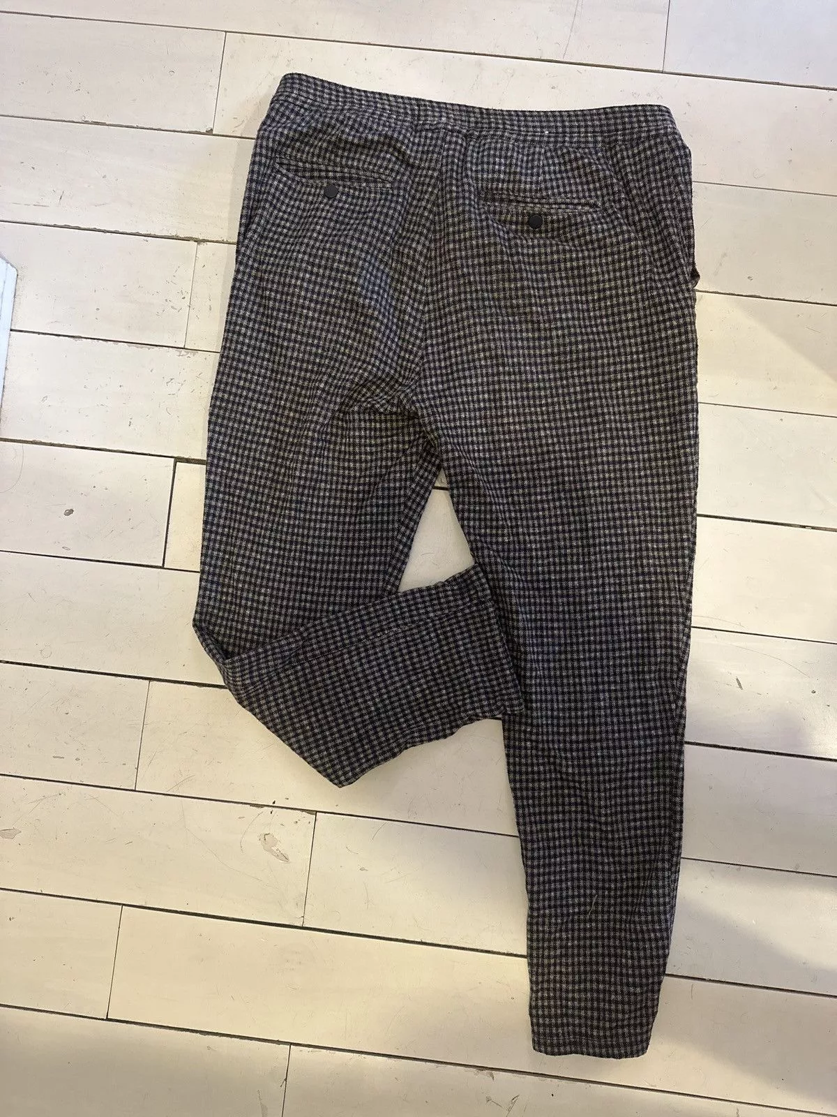 Zara Sweatpants Joggers Plaid Zara Joggers Brown