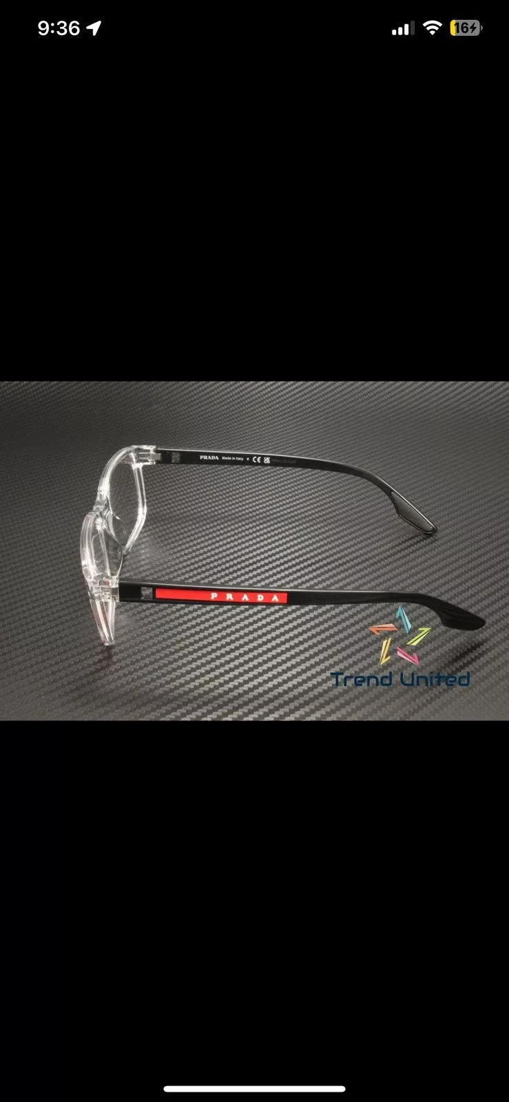 Prada Sunglasses Prada Linea Rossa Black