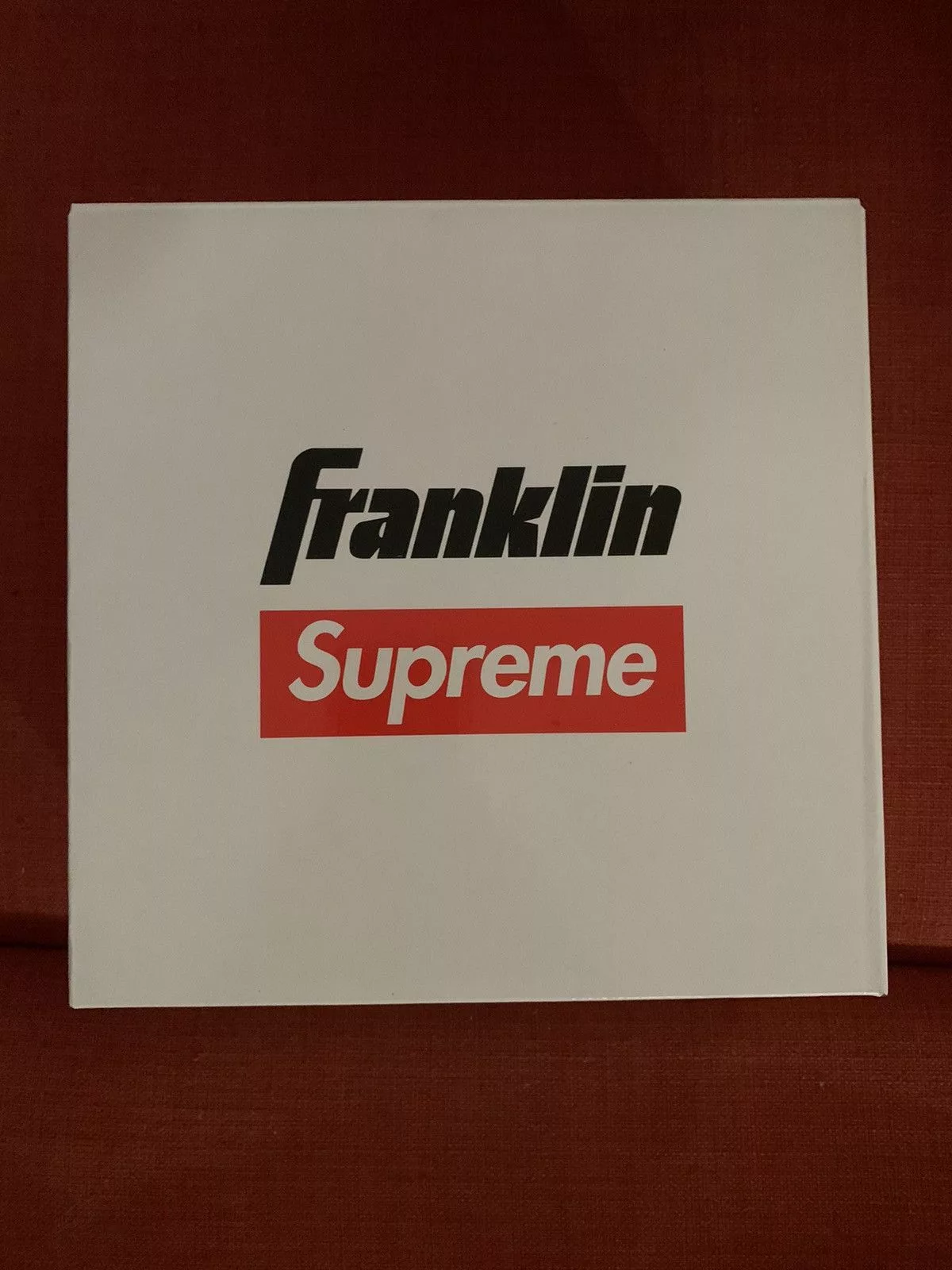 Supreme Supreme Supreme Franklin Playground Ball Red IN HAND