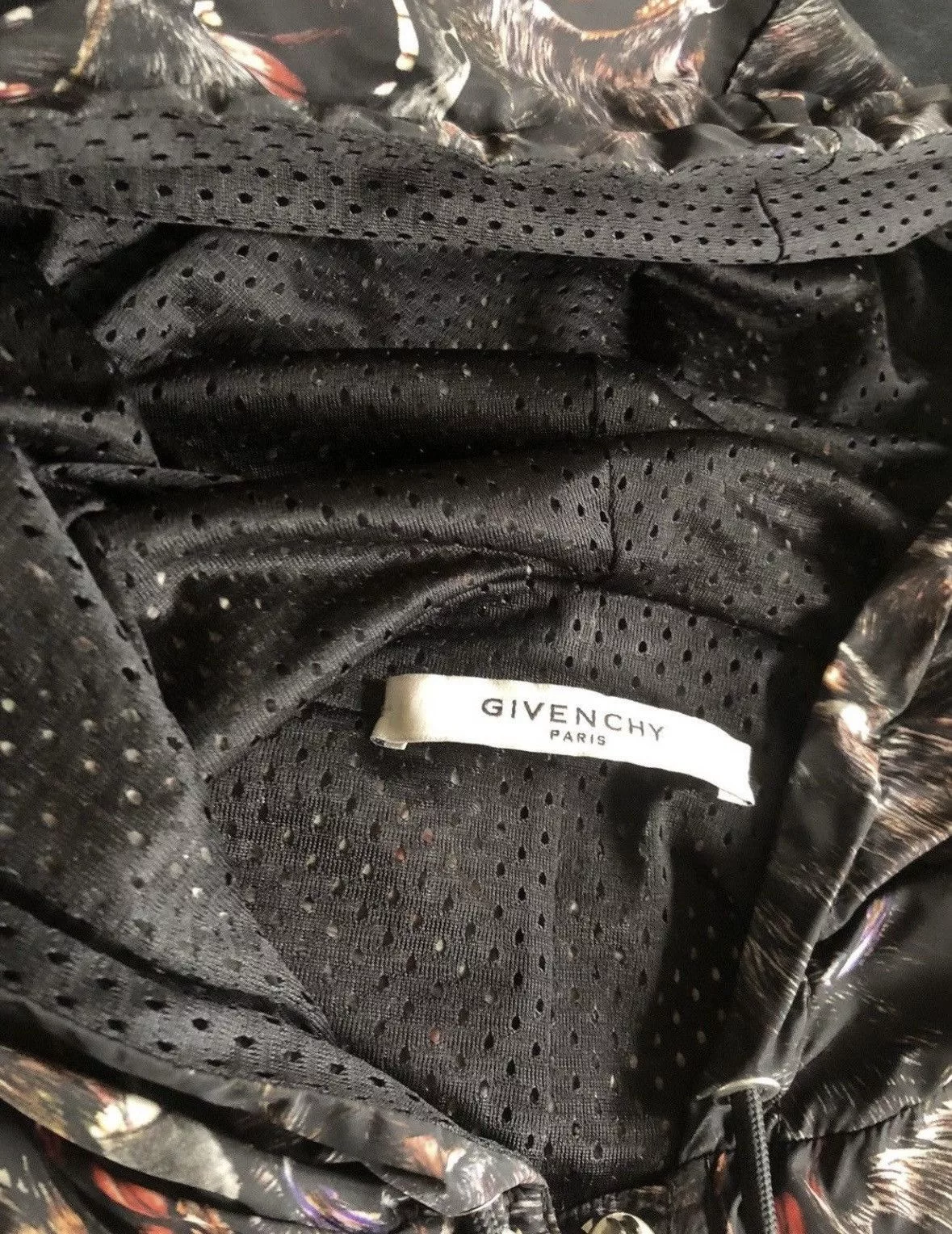 Givenchy Light Jackets Givenchy baboon print windbreaker jacket Black