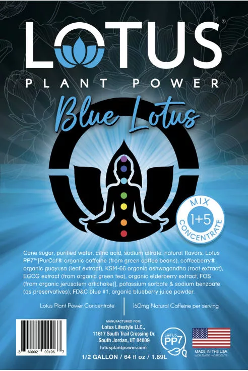 Lotus Blue 64 oz