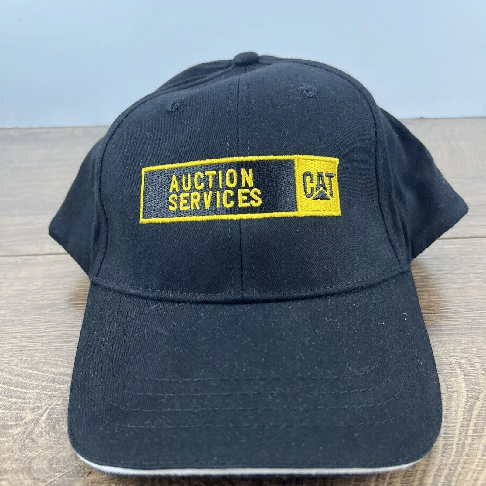 Other Hats Other CAT Auction Services Hat Black Cap CAT Hat Adjustable Hat Bl