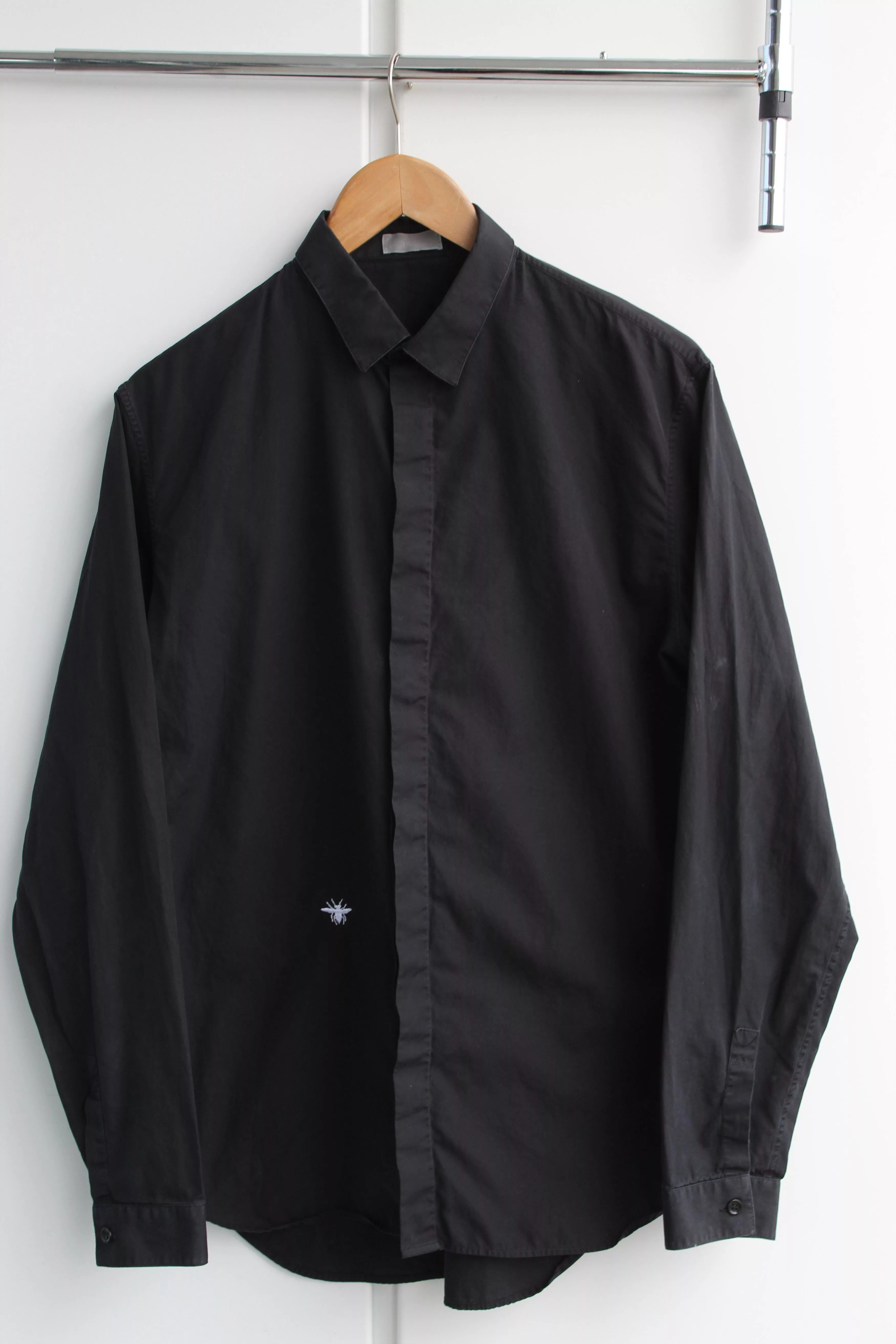 Dior Shirts Button Ups Dior Black Button-up Shirt