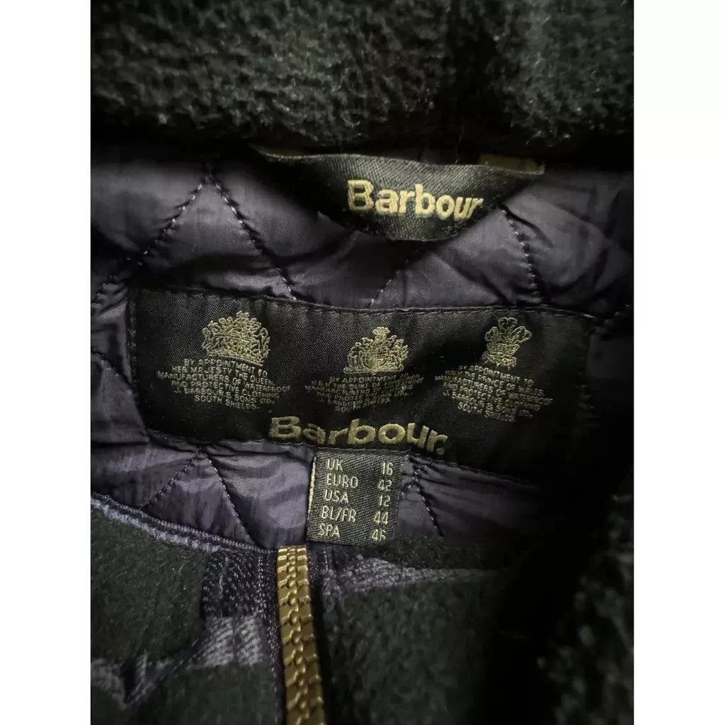Barbour Jackets Barbour Puffer Jacket Purple Size 44 fit XL