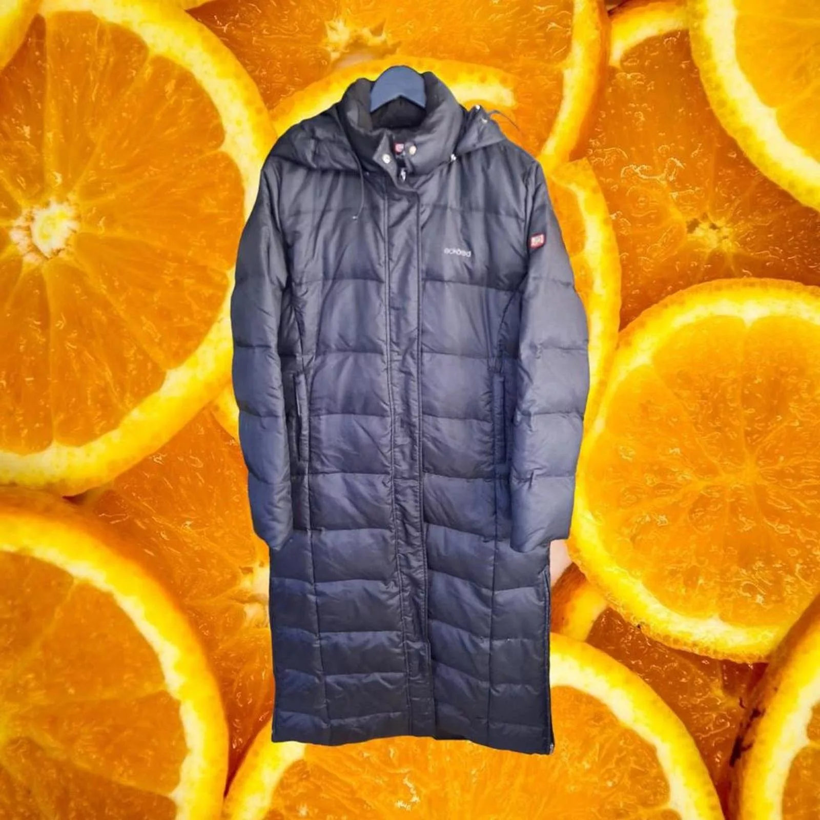 Ecko Unltd. Coats Ecko Unltd. Ecko Red‎ Long Black Hooded Puffer Coat Size XL