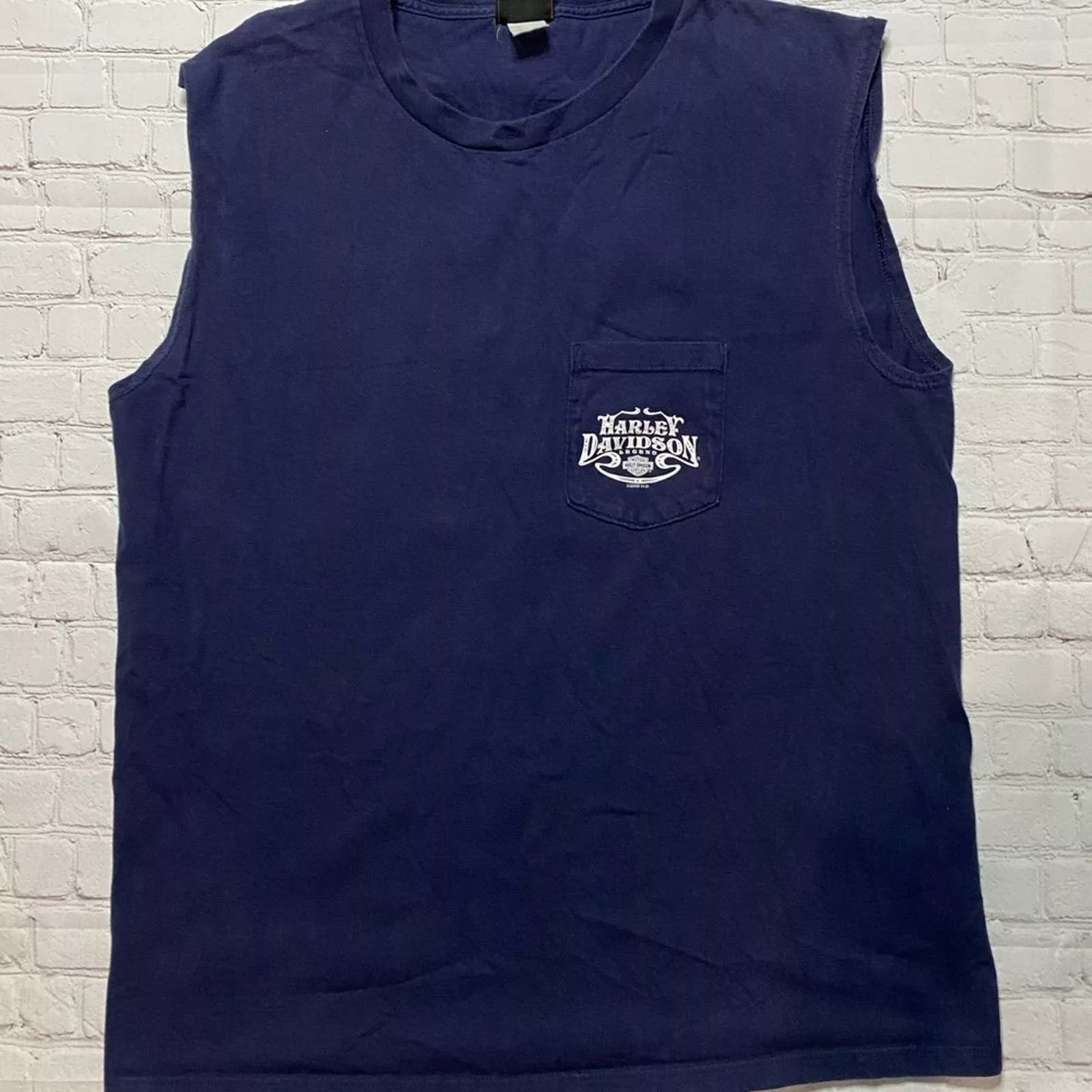 Harley Davidson Jerseys Harley Davidson tee Blue
