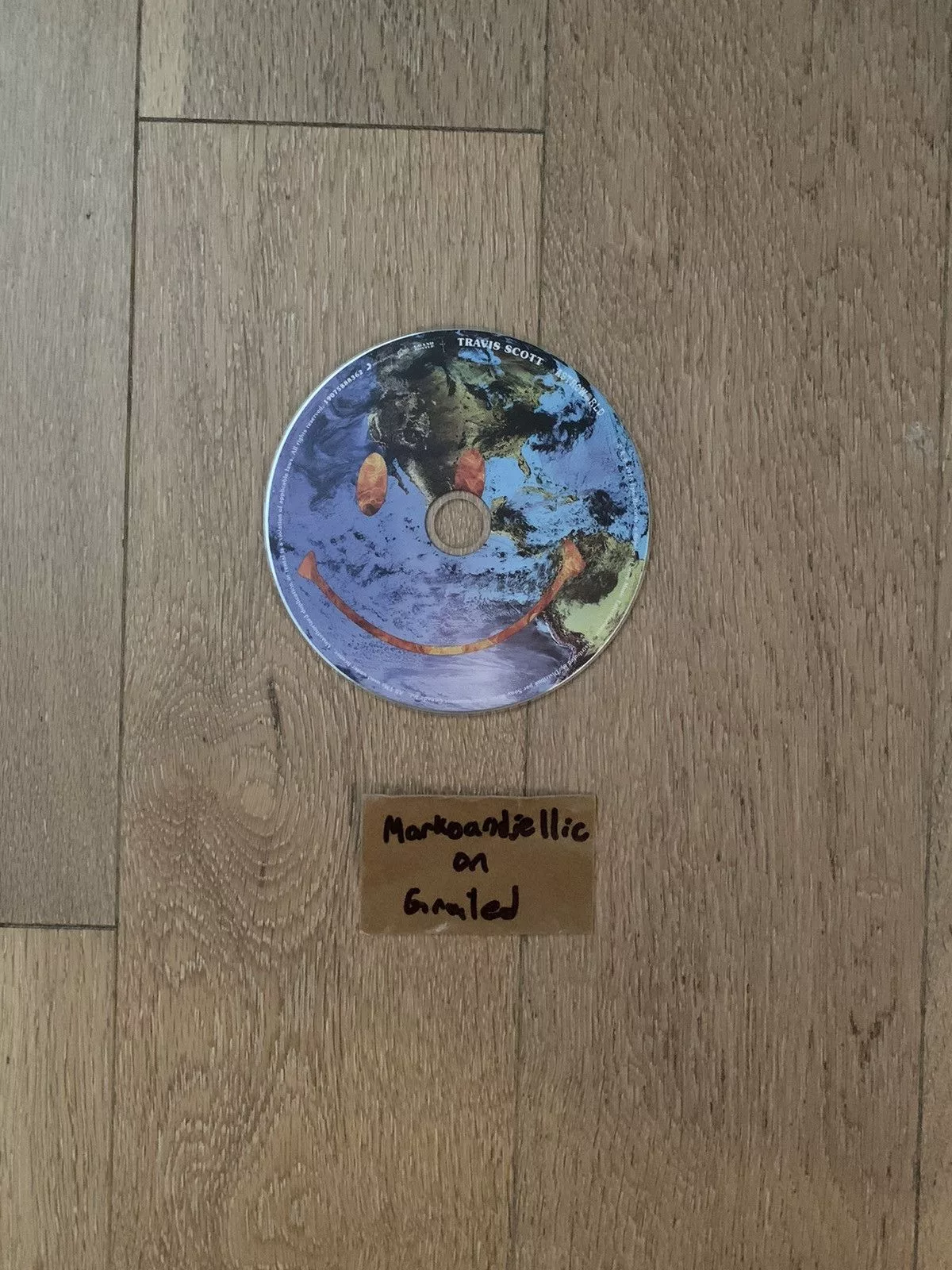 Travis Scott Miscellaneous Travis Scott Astroworld One Disc CD White