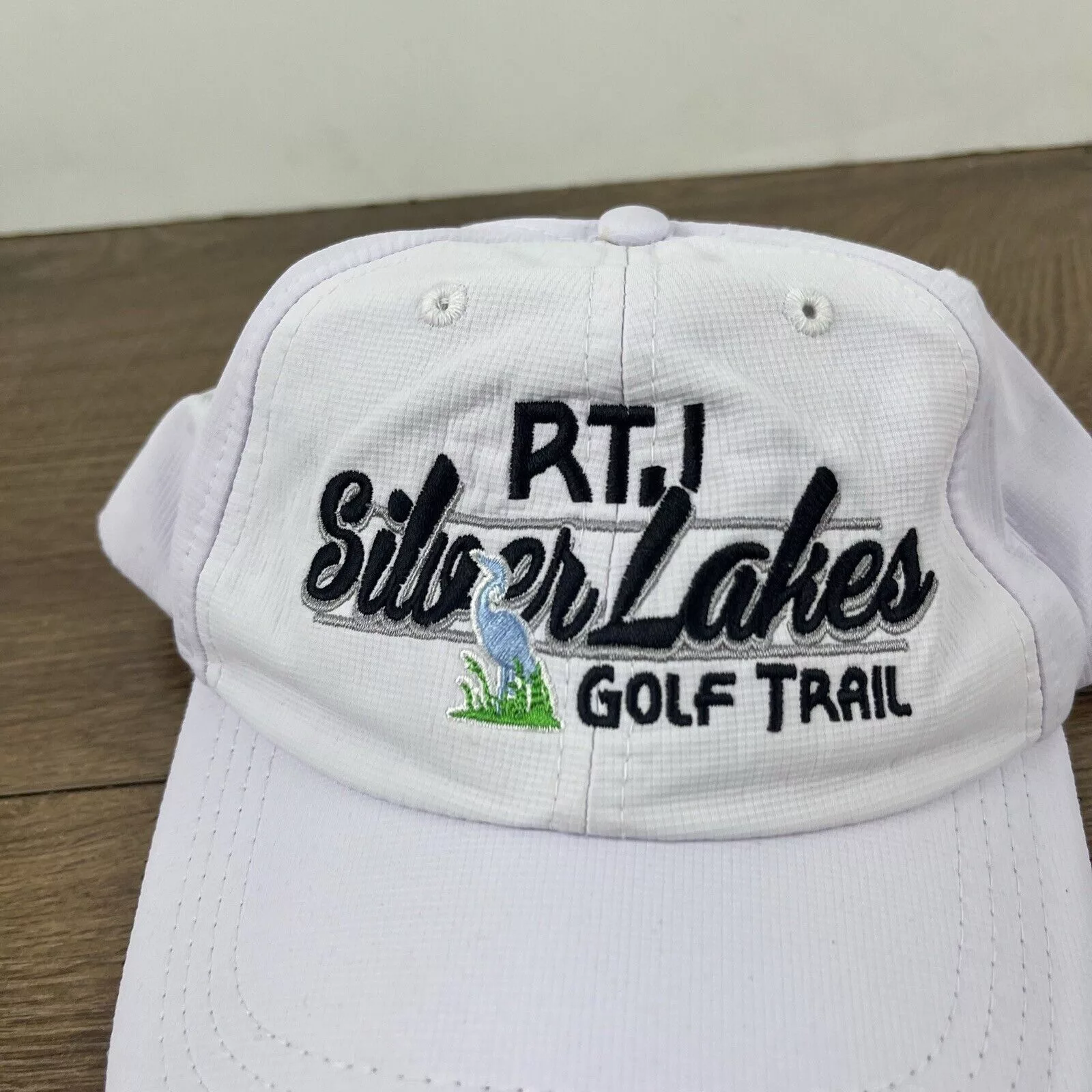 Other Hats Other Silver Lakes Hat RT I Golf Trail Hat White Hat Adjustable Wh