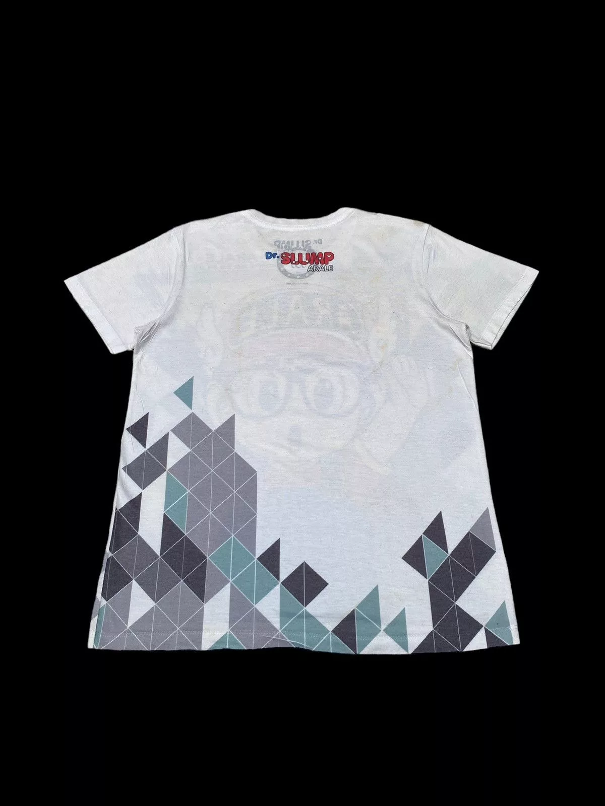 Vintage Short Sleeve T Shirts Vintage Japanese Dr Slump Arale T-shirt 1990s White