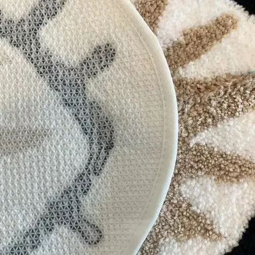Other Miscellaneous Other eye pattern carpet White