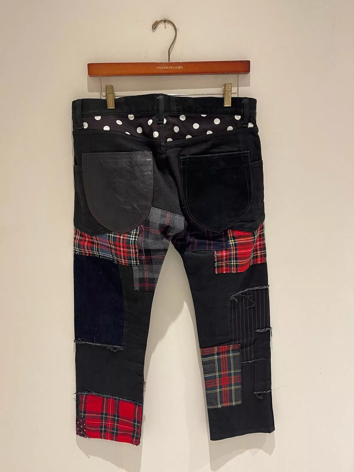 Junya Watanabe Casual Pants Junya Watanabe Patchwork Denim Pants Blue