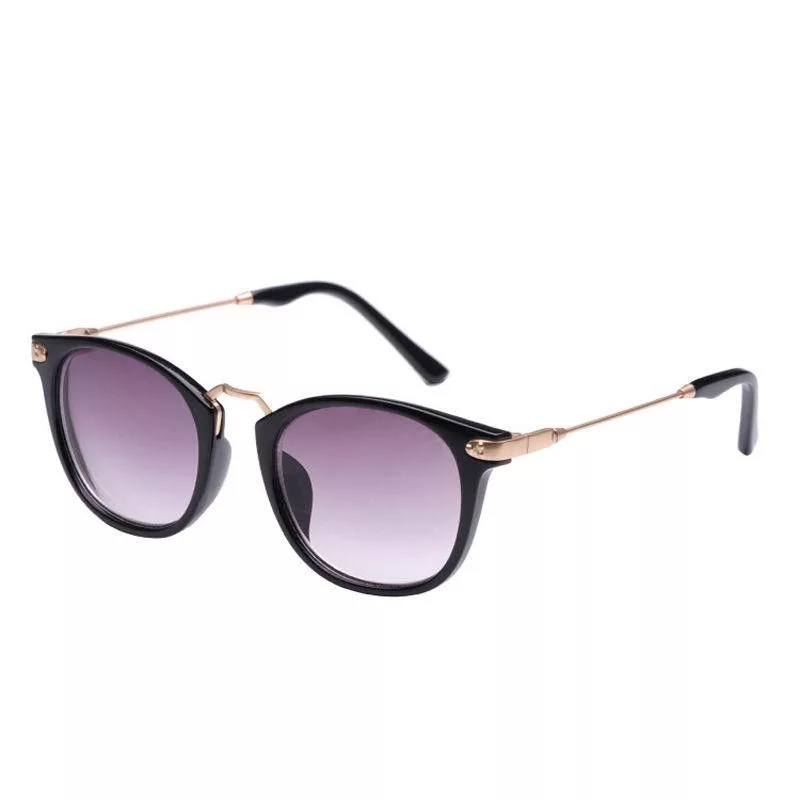 Vintage Sunglasses Vintage Finished Myopia Glasses Black Streetwear