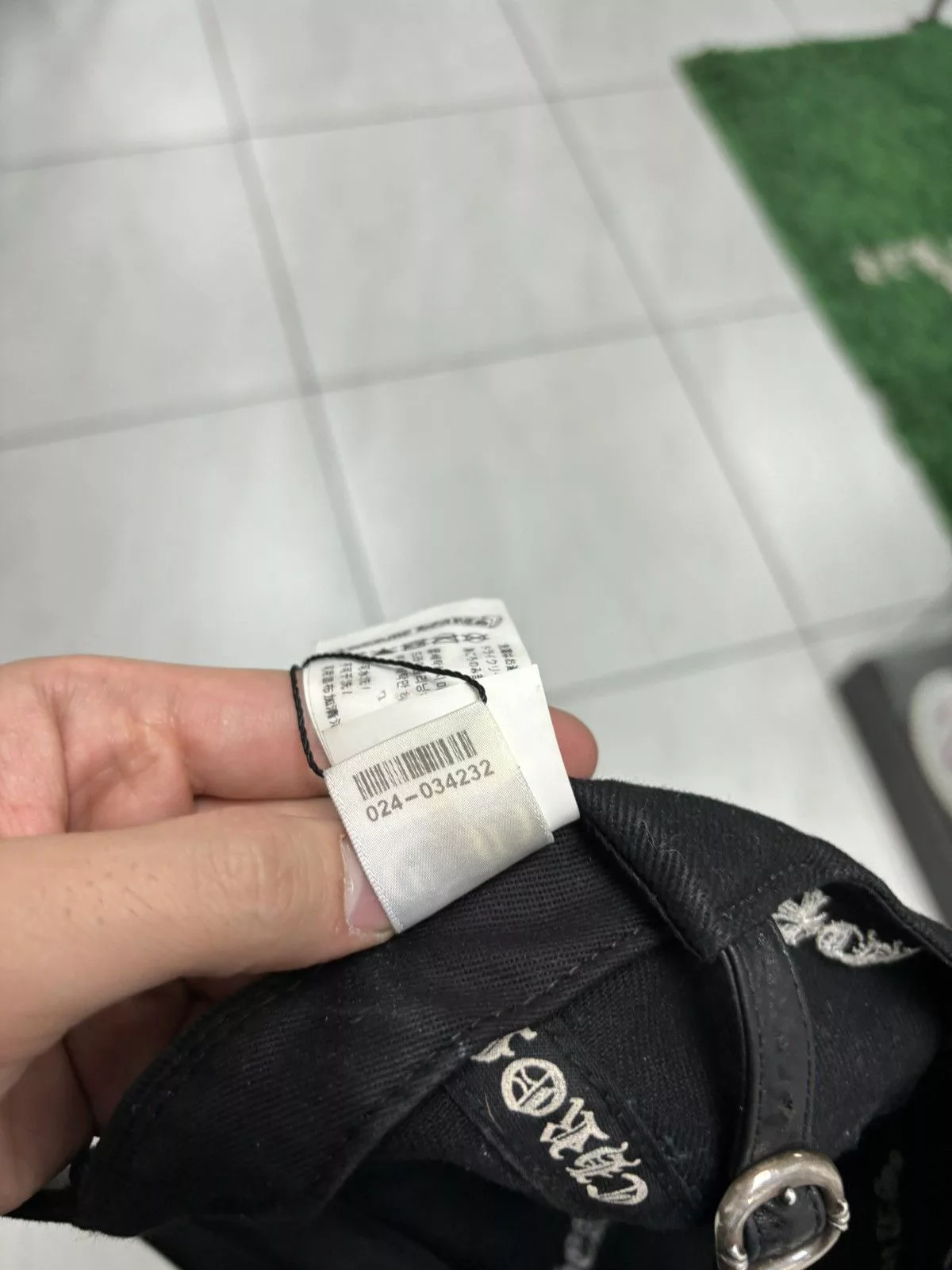 Chrome Hearts Hats Chrome hearts Matty boy chomper lips cap Black