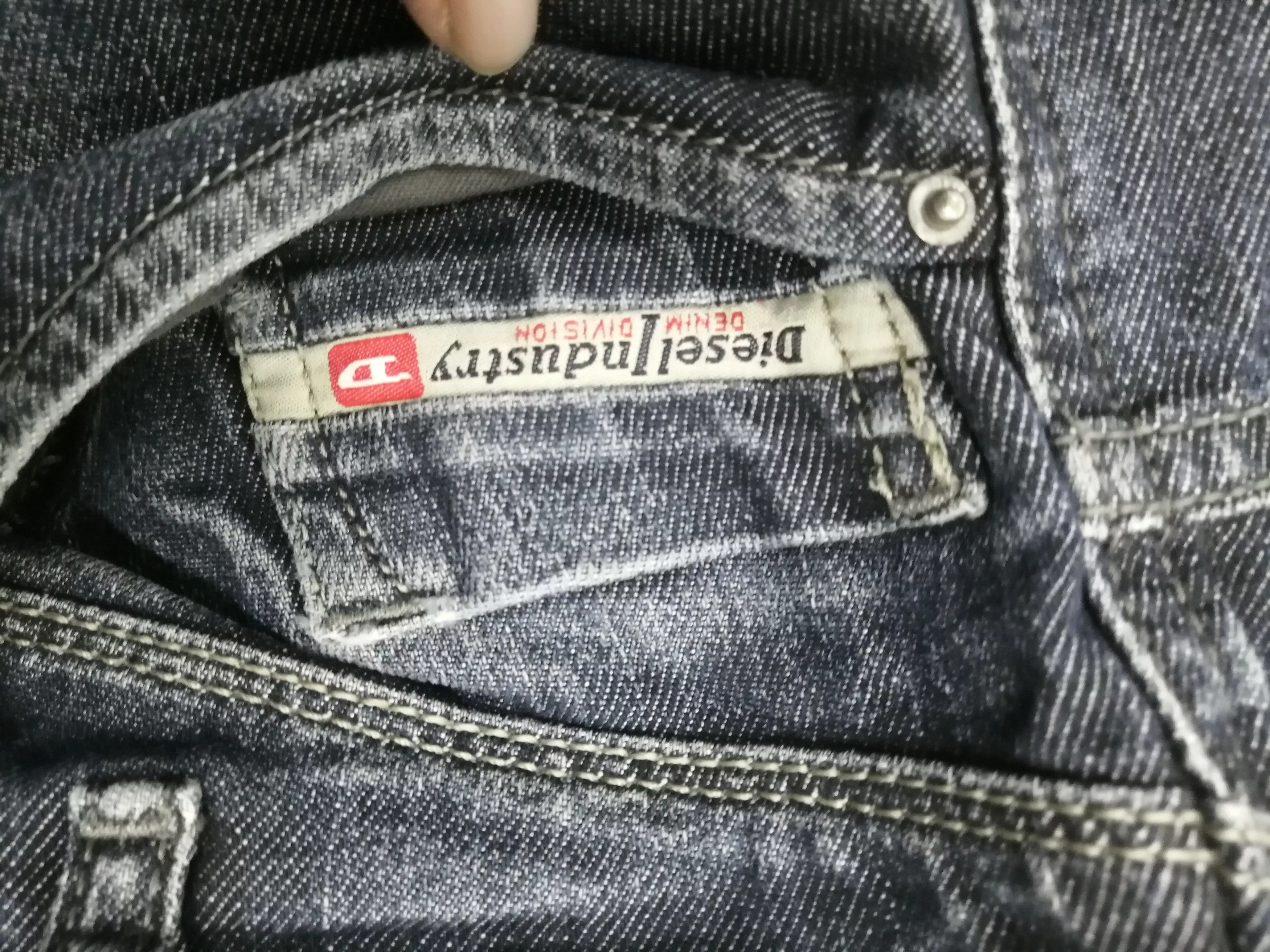 Diesel Denim Diesel Straight jeans Multi Vintage