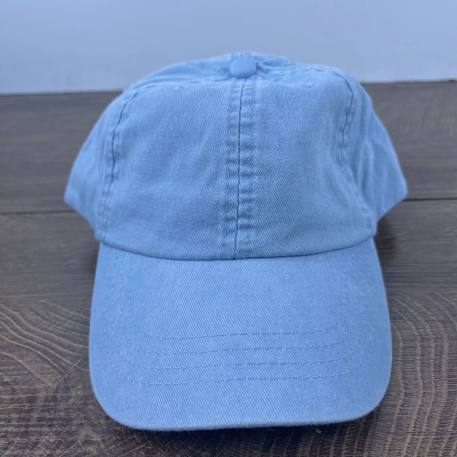 Other Hats Other Plain Light Blue Hat Blue Adjustable Hat Blue Adult Size Hat