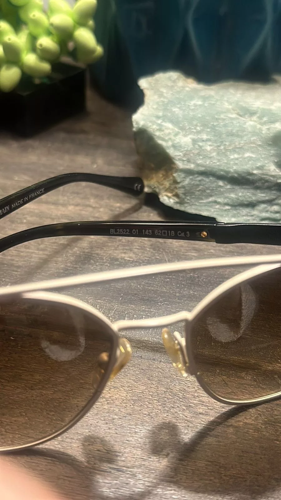 Balmain Sunglasses Balmain Aviator Sunglasses White