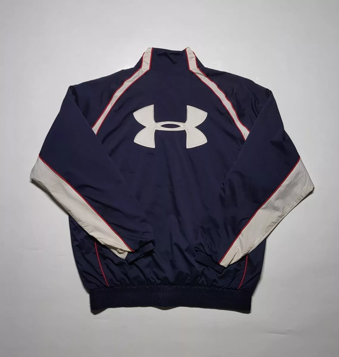 Under Armour Light Jackets Halfzip Under Armour Baseball Windbreaker Jacket Blue Sportswear