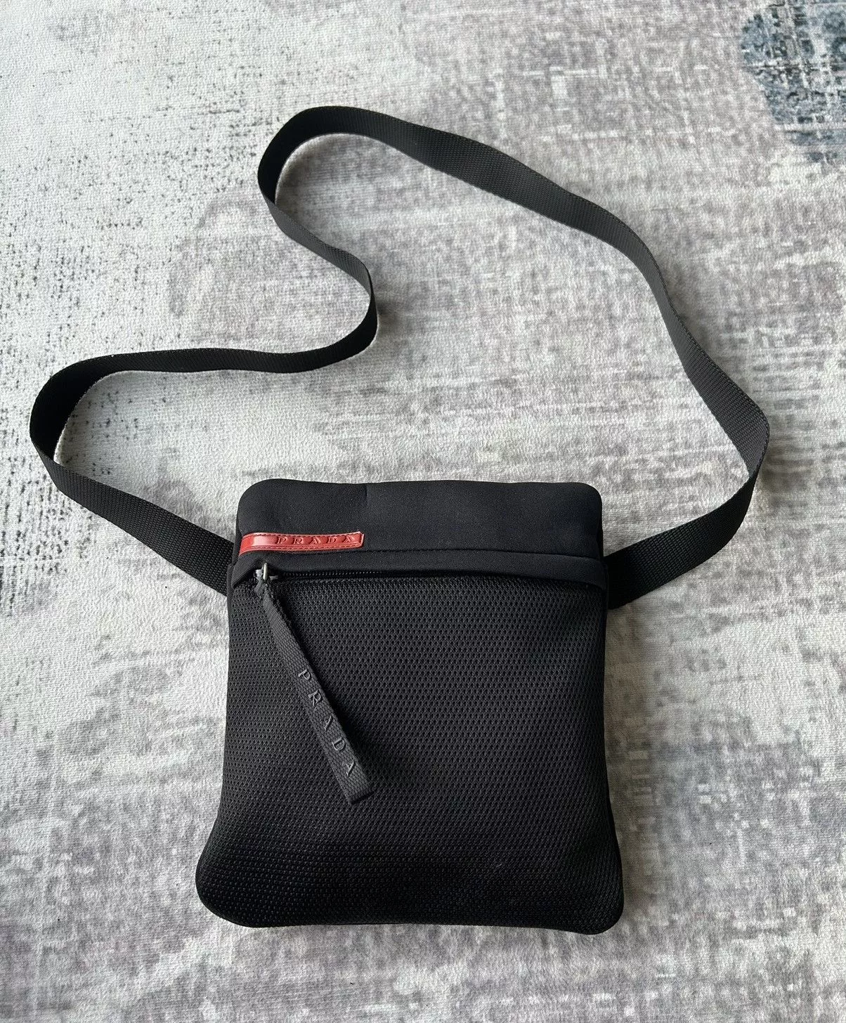 Prada Bags Luggage Authentic Prada Sling Bag Black