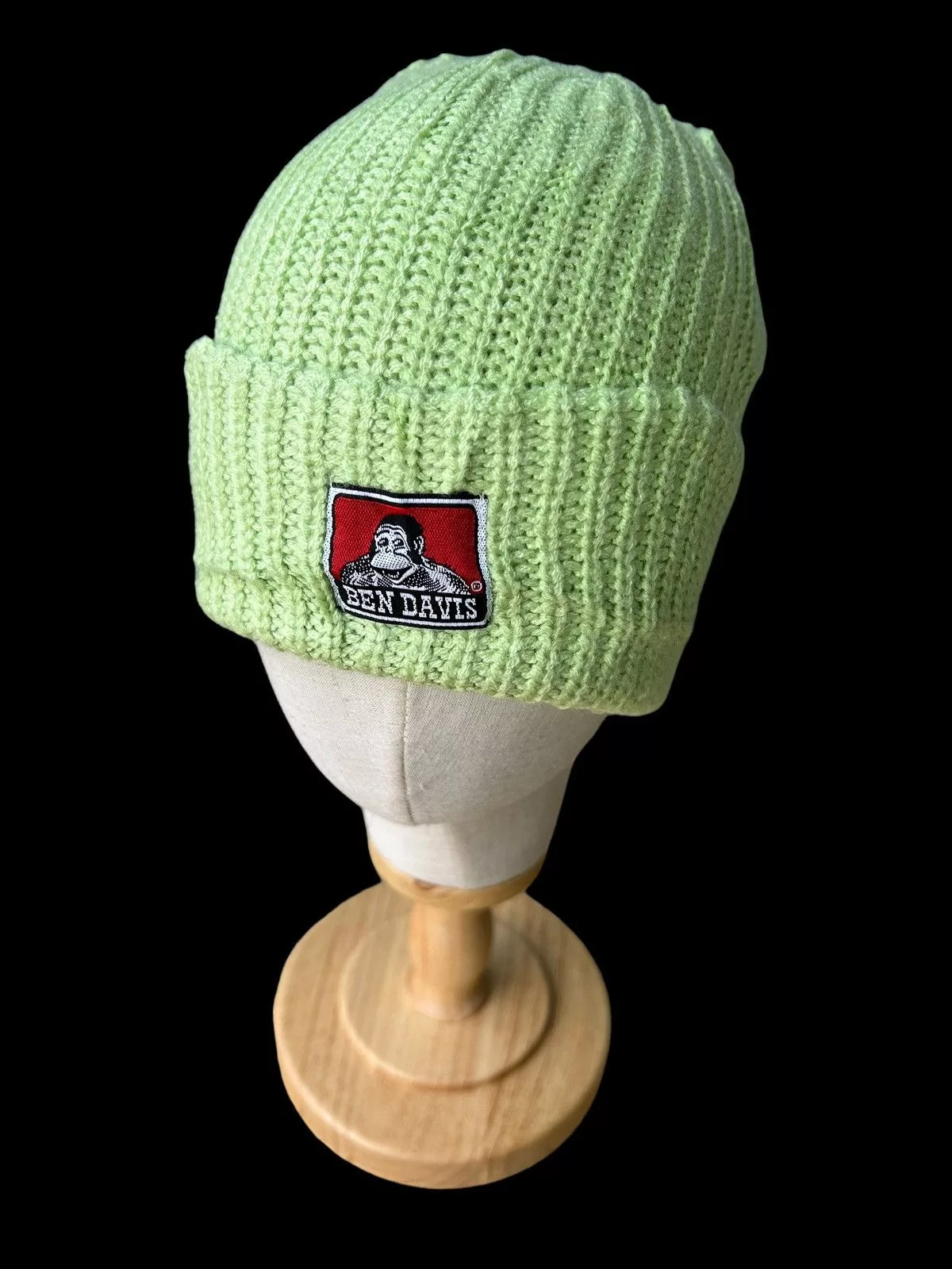 Ben Davis Hats Ben Davis × Vintage Ben Davis Beanie Hats Green Streetwear