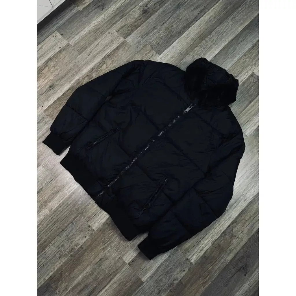 Schott Heavy Coats Schott Puffer Jacket Size: XL Black