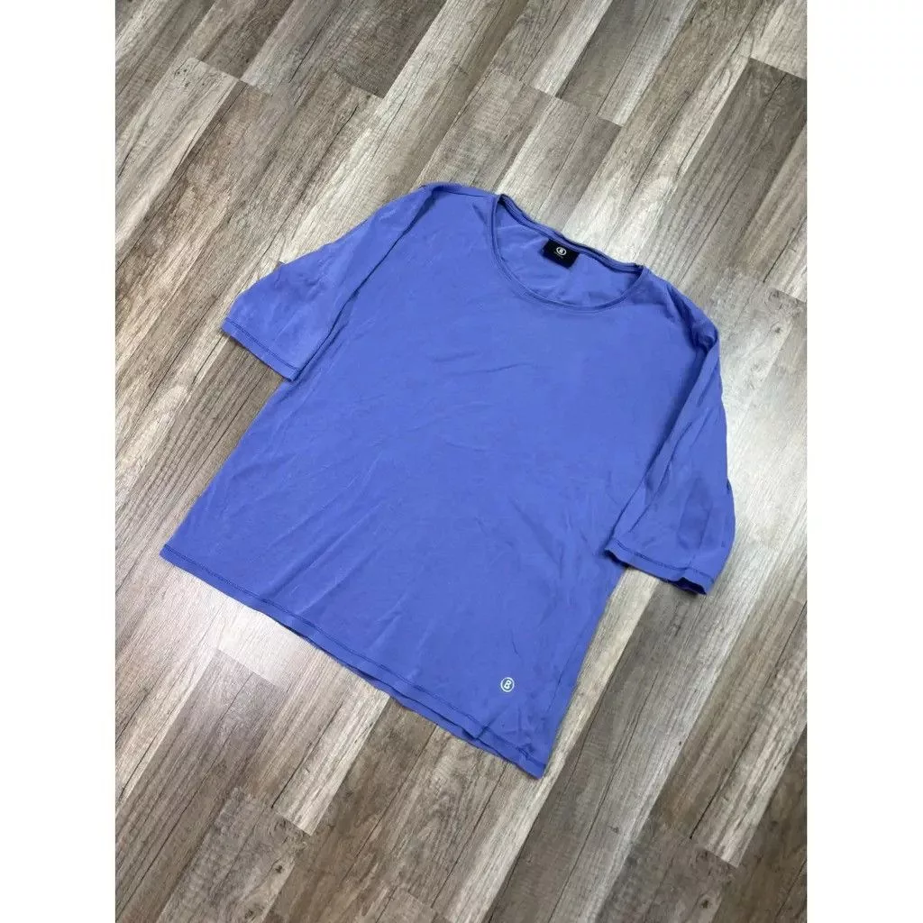 Bogner Short Sleeve T Shirts Bogner Tshirt Size: L Blue