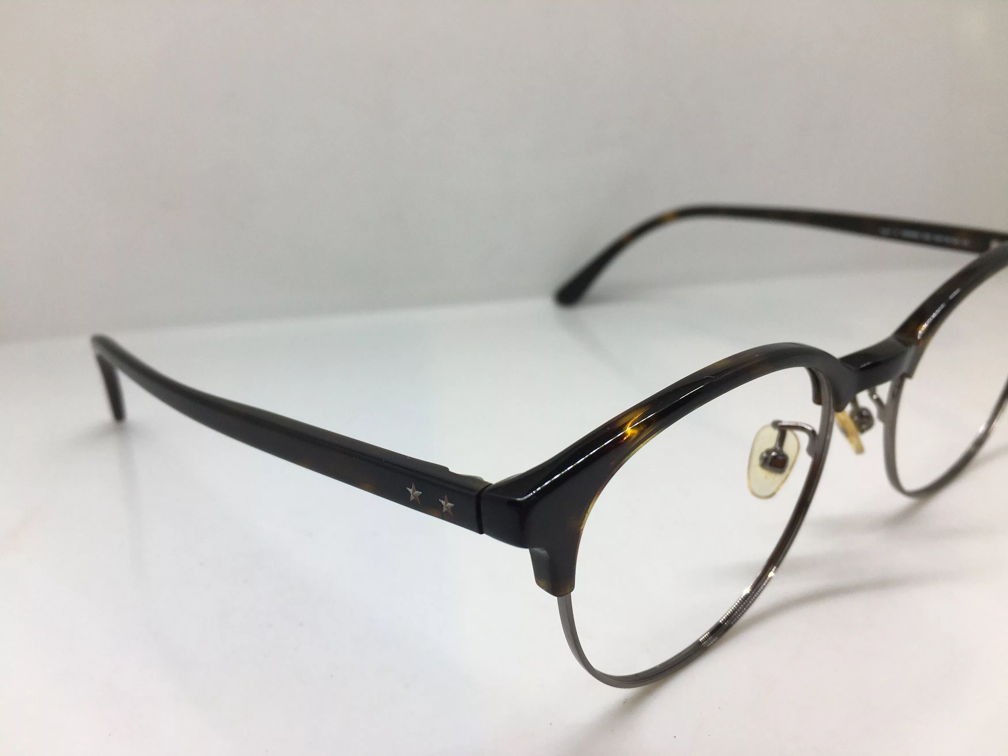 Other Glasses Other Again Tortoise Silver WARHOL Eyeglasses Frame Multi