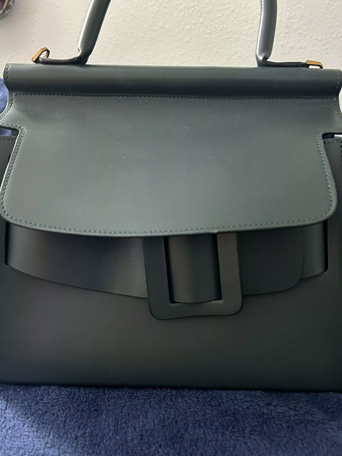 BOYY Handle Bags boyy buckle leather handbag Green