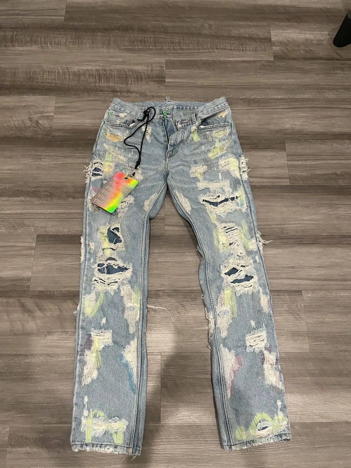 Endless denim vlone denim Blue