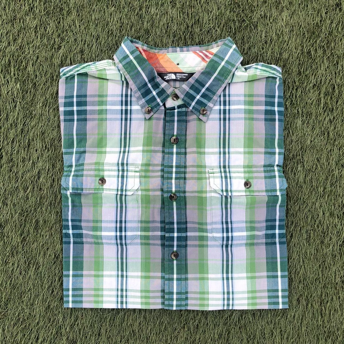 The North Face Shirts Button Ups The north face short sleeve dress shirt White Gorpcore