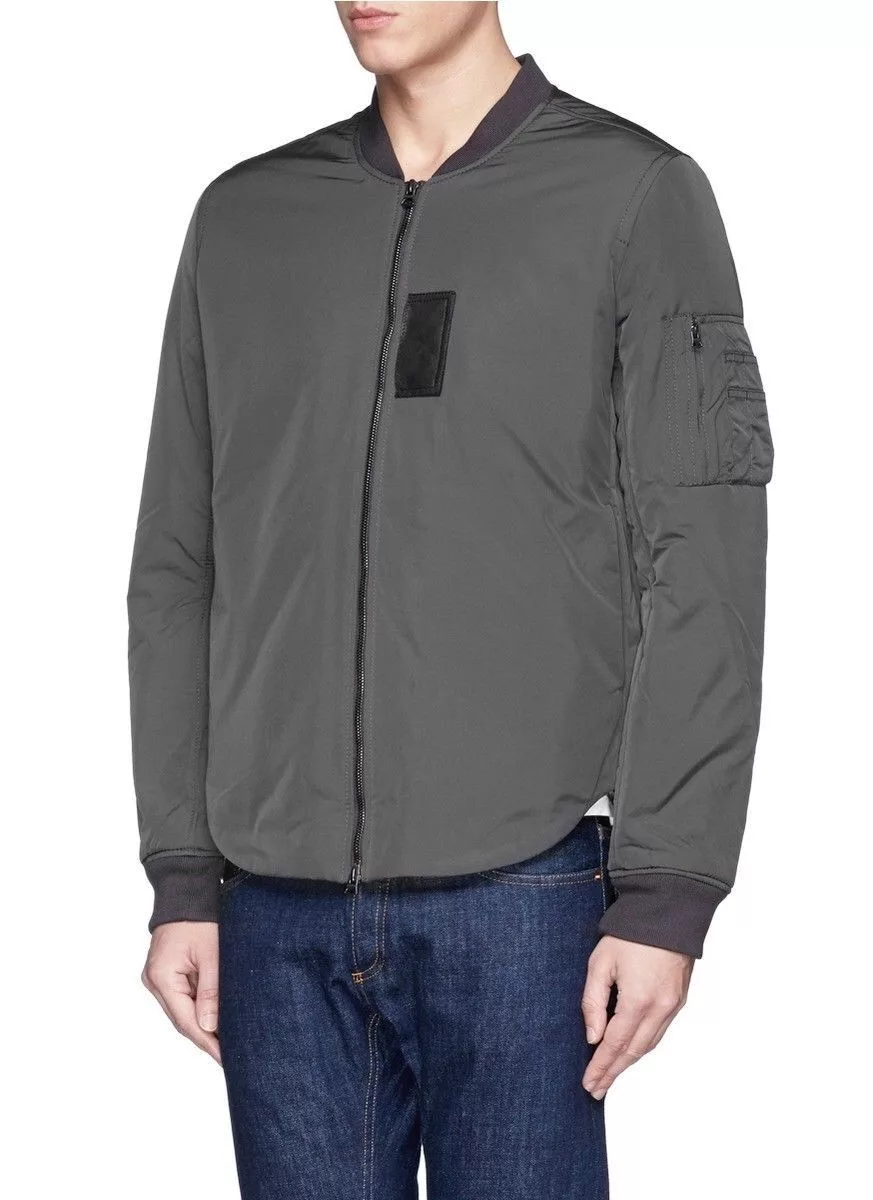 Acne Studios Bombers Acne Studios Silas Jacket Gray