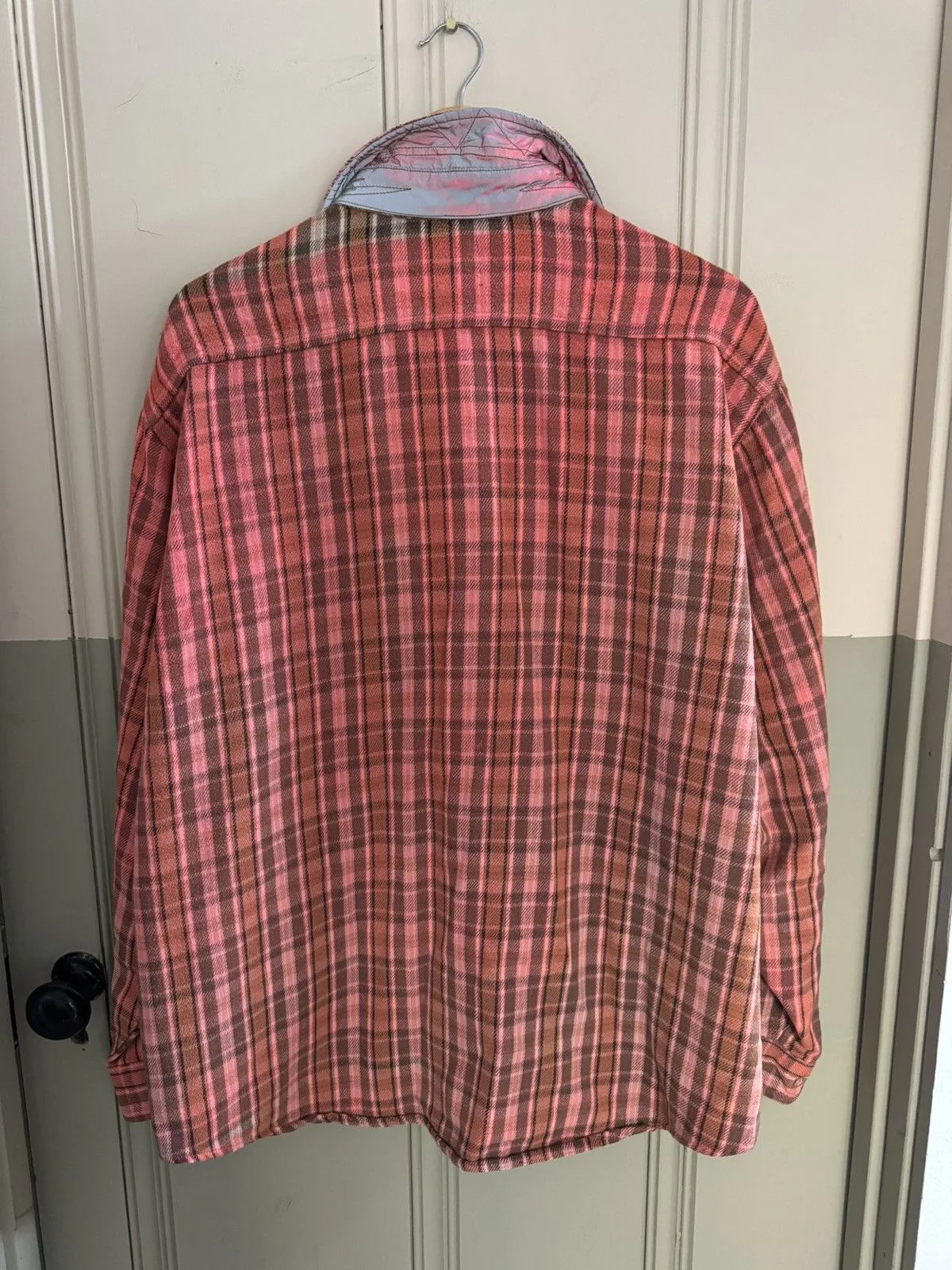 NOTSONORMAL Shirts Button Ups NOTSONORMAL FLANNEL Orange