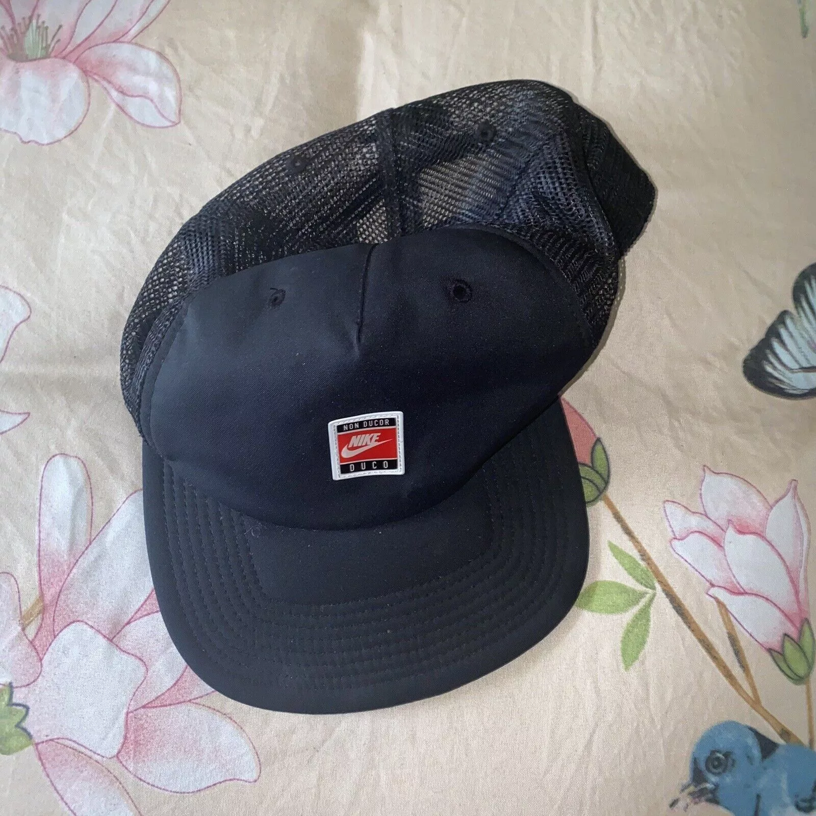 Nike Hats Nike Trucker Hat Non Ducor Duco Black Snapback Mesh Back