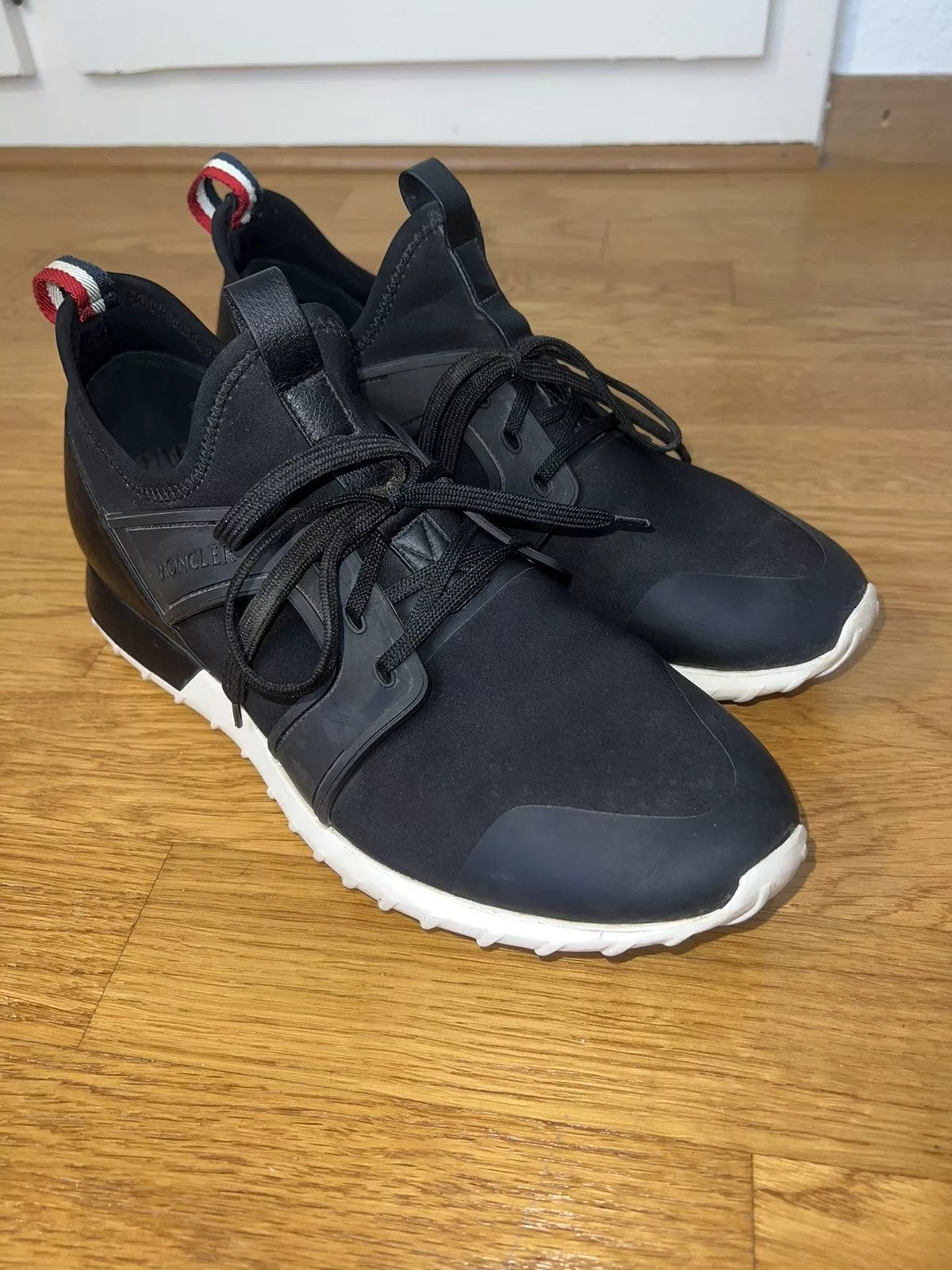 Moncler Low Top Sneakers Moncler Sneakers Black