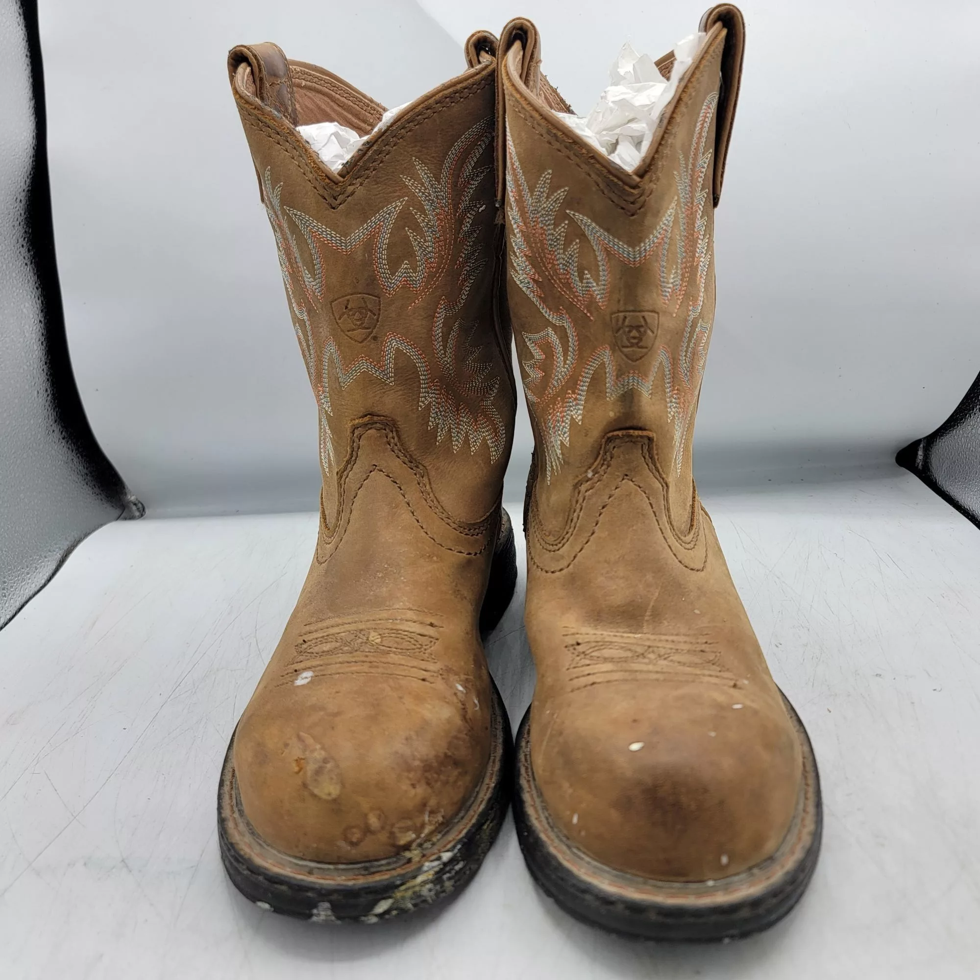 Ariat Boots Ariat Tracey Womens 6 Brown Composite Toe Work Boots Casual