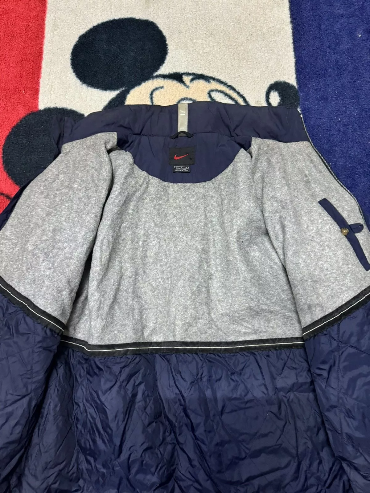 Nike Light Jackets Nike × Vintage VINTAGE MINI SWOOSH NIKE JACKET Blue