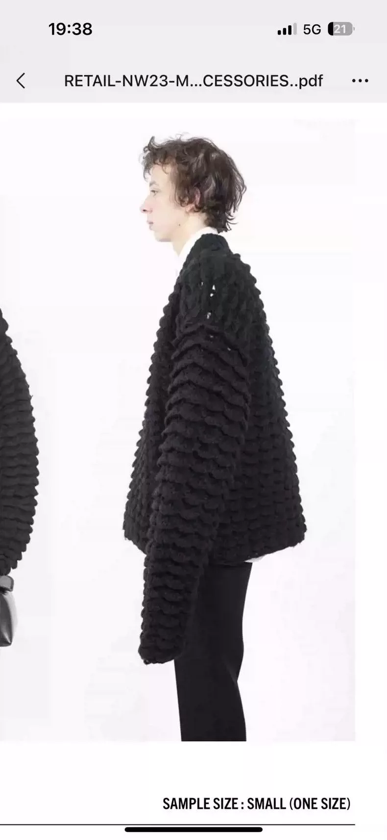 Namacheko Sweaters Knitwear Namacheko 23FW sweater Blue
