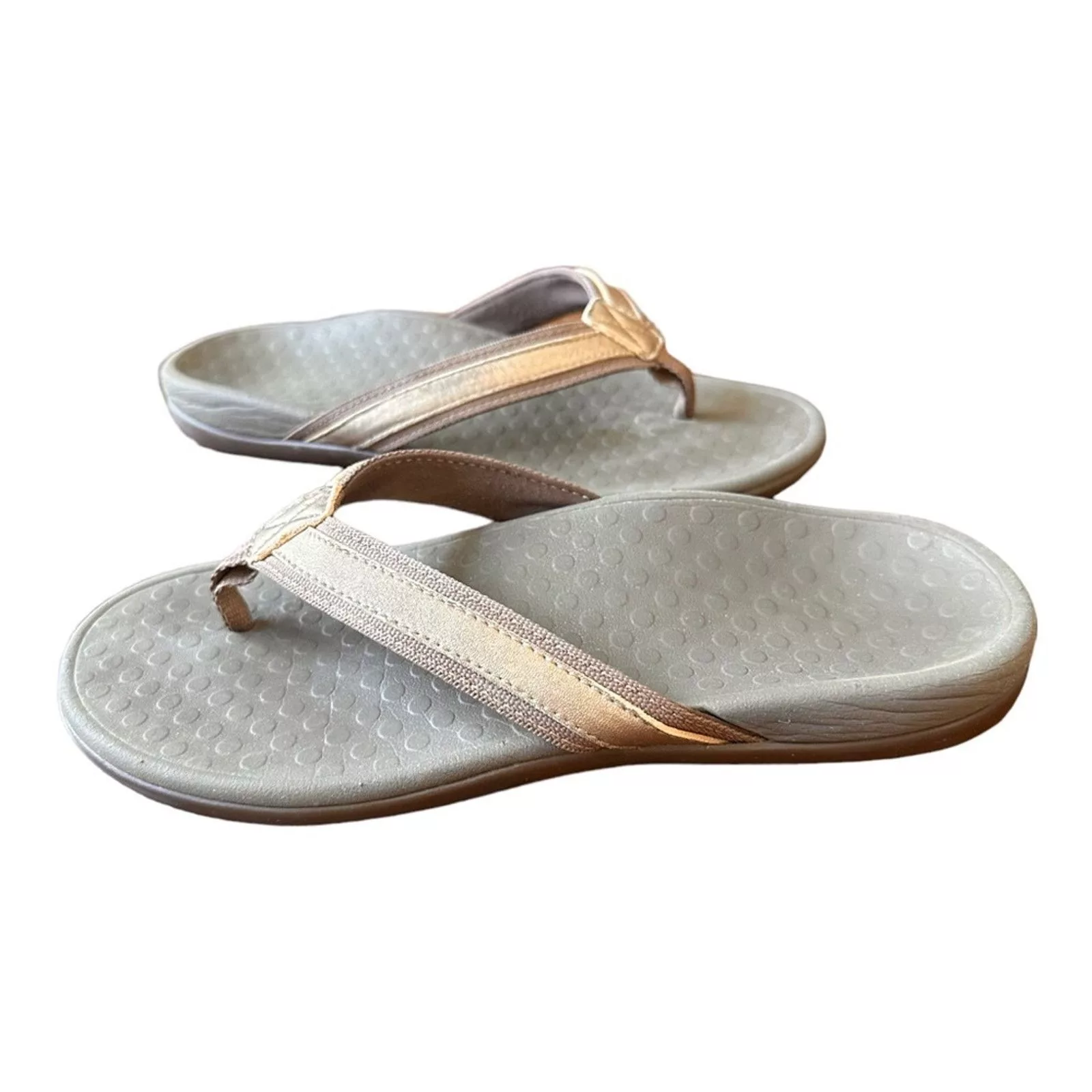 Vionic Sandals Vionic Tide II Thongs Sandals Flip Flops Size 39 US 8 Brown