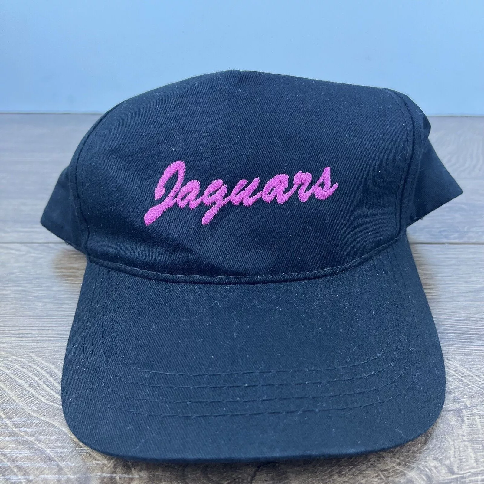 Other Hats Other Jaguars Hat Jaguar Snapback Hat Black Hat Adjustable Black A