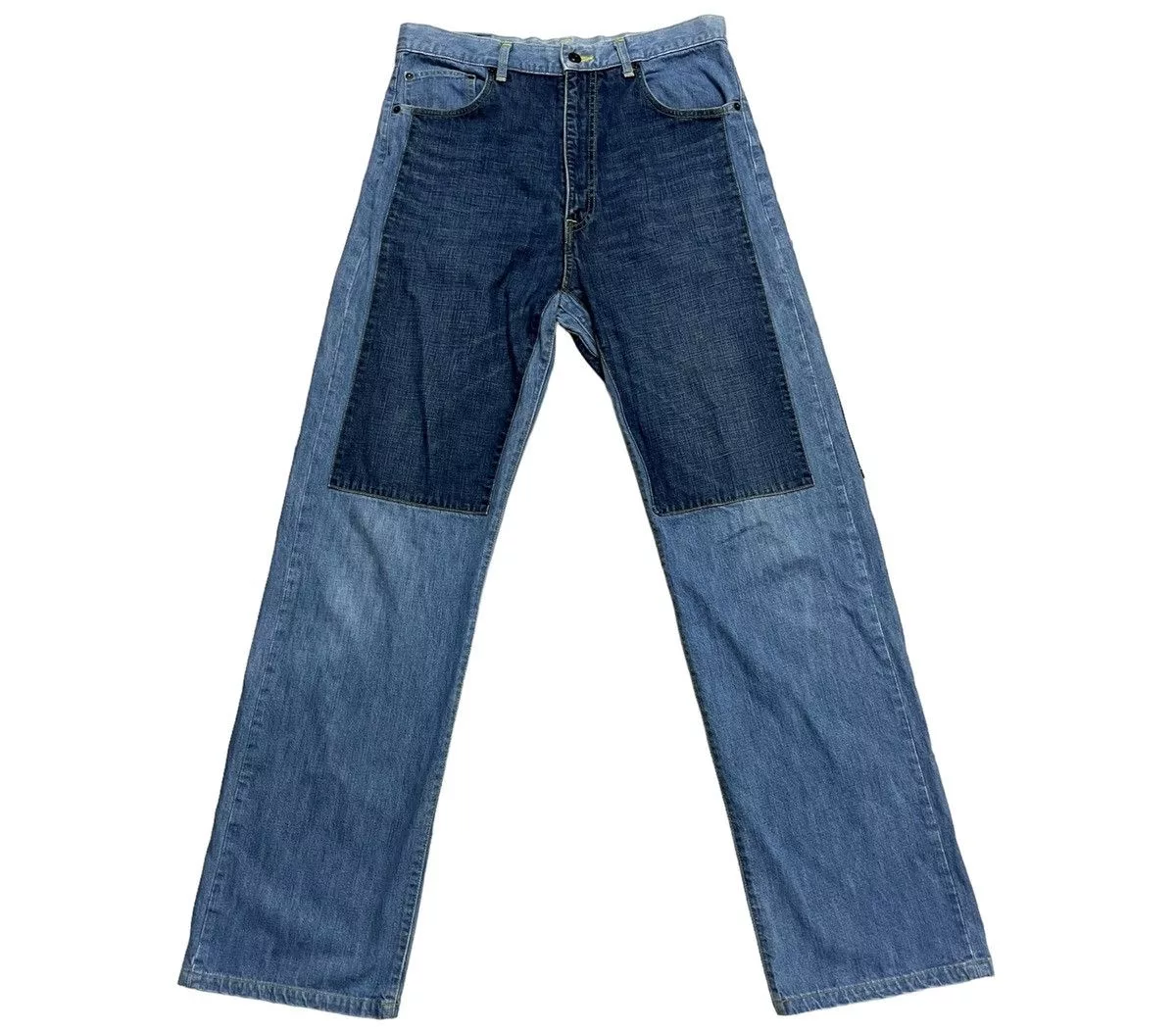 PHENOMENON Denim PHENOMENON × Swagger Vintage Swagger Japan Double Knee Jeans Blue Avant-Garde