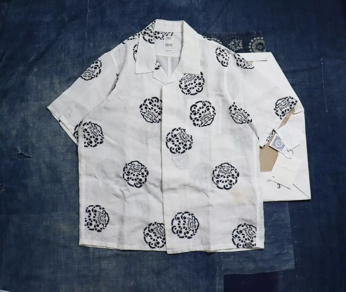 Visvim Shirts Button Ups Visvim 21ss Free Edge Shirt Little Cloud White