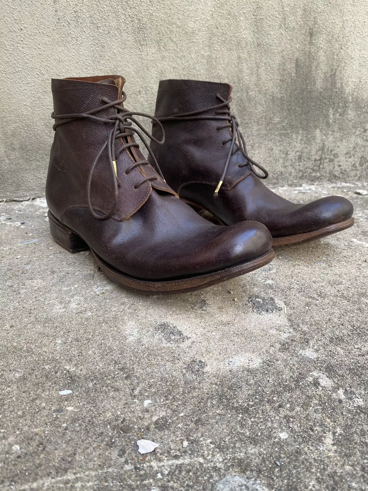 A1923 Boots A1923 × Guidi A028 Brown
